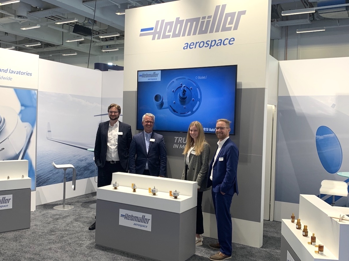Global Markets Reunites - Hebmueller aerospace Exhibits at AIX 2022